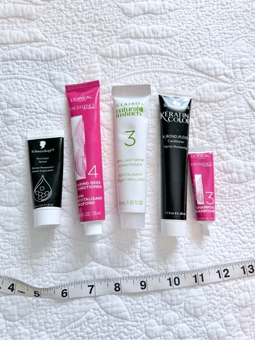 Set after color conditioner all new L’Oréal excellence cream Schwarzkopf keratin